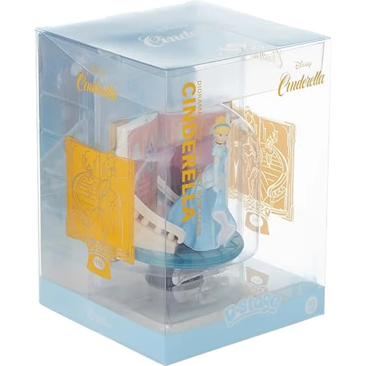 Beast Kingdom Disney Story Book Series Cinderella D-Stage 6 Statue, detailreiche Sammelfigur aus der ikonischen Märchenreihe – Bild 2