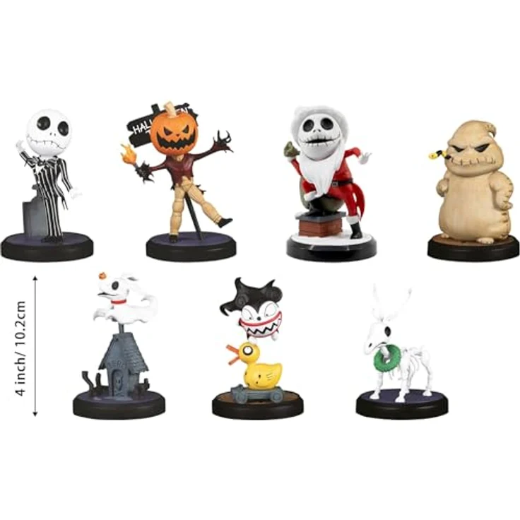 YuMe Nightmare Before Christmas HeroBox Jack Skellington Sammelfigur, 10,2 cm, verschiedene Designs, für Kinder und Erwachsene ab 8 Jahren – Bild 2
