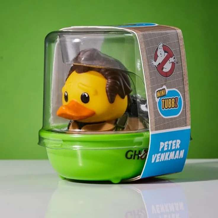 TUBBZ Mini: Ghostbusters - Peter Venkman Cosplaying Rubber Duck Vinyl Figur, ca. 5 cm groß, offiziell lizenziert, ideal für Sammler – Bild 2