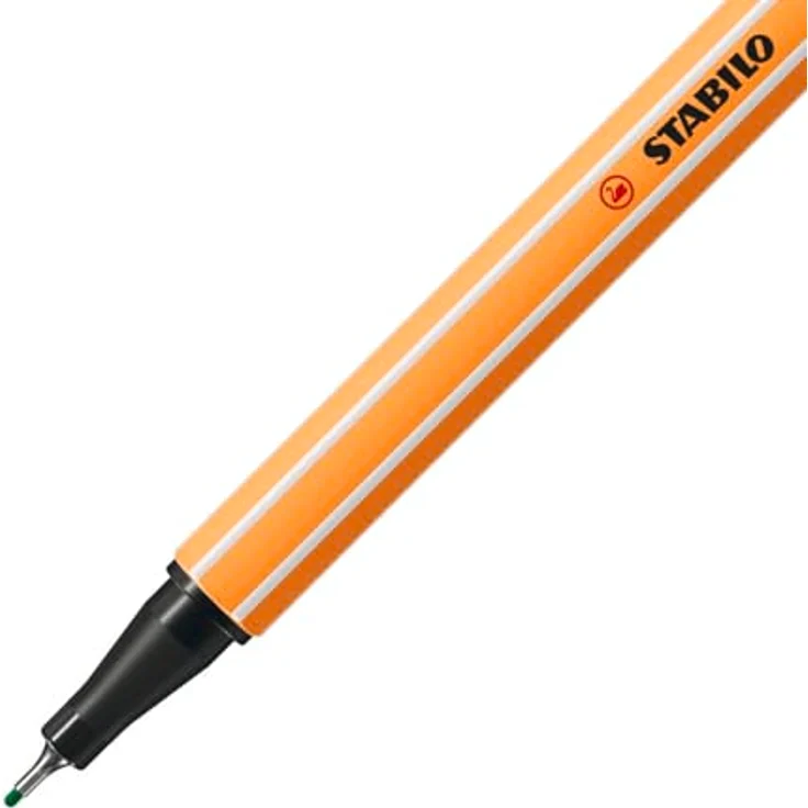 STABILO Point 88 Fineliner, 10er Set farbsortiert, 0,4 mm Spitze, wasserlöslich, sechskantiger Griff – Bild 4