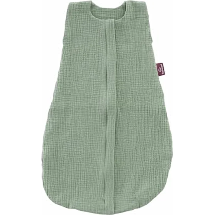 Träumeland GmbH TRÄUMELAND – Baby Sommerschlafsack in salbei grün 0.5 TOG, atmungsaktiver Musselin, Öko-Tex 100 zertifiziert – Bild 1
