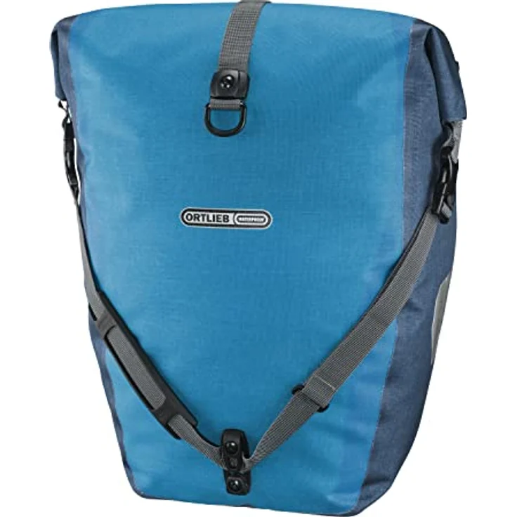 Ortlieb Back-Roller Plus Satteltasche, Dusk Blue - Denim, 42 x 32 x 17 cm, 2x20 L – Bild 2