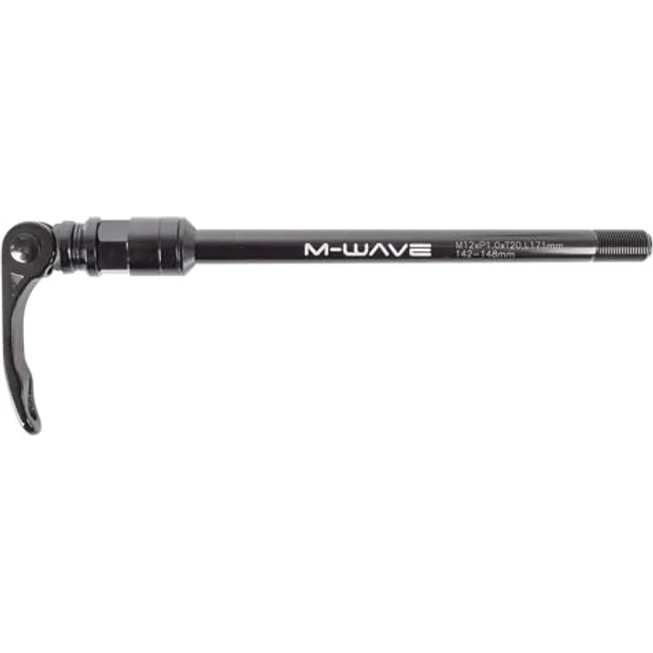 M-Wave Stalwart Axle, Steckachse für Fahrradanhänger mit Schnellspannhebel