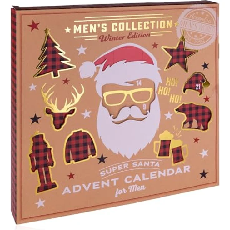 ACCENTRA Adventskalender MEN'S COLLECTION WINTER EDITION, 24 hochwertige Überraschungen in stilvoller Box – Bild 2