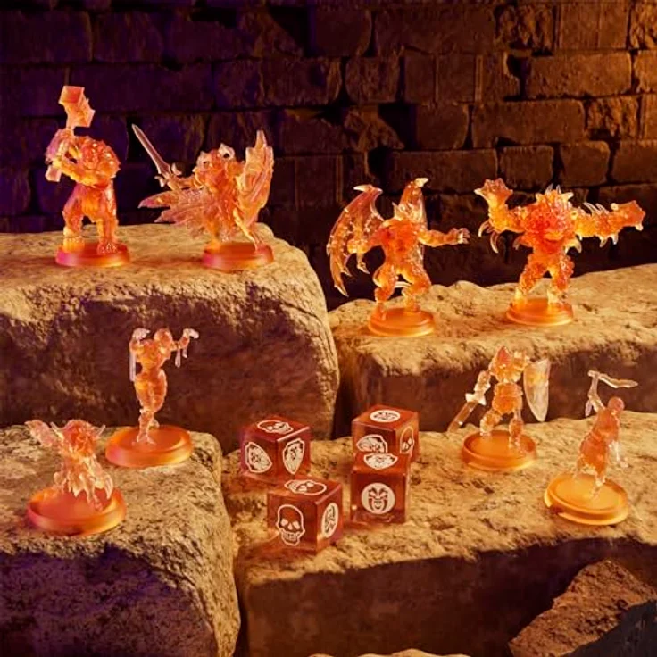 Hasbro HeroQuest Prophecy of Telor Quest Pack, Erweiterung für HeroQuest-Spielsystem, 13 Quests, 15 unbemalte Miniaturen, für 2-5 Spieler ab 14 Jahren – Bild 5