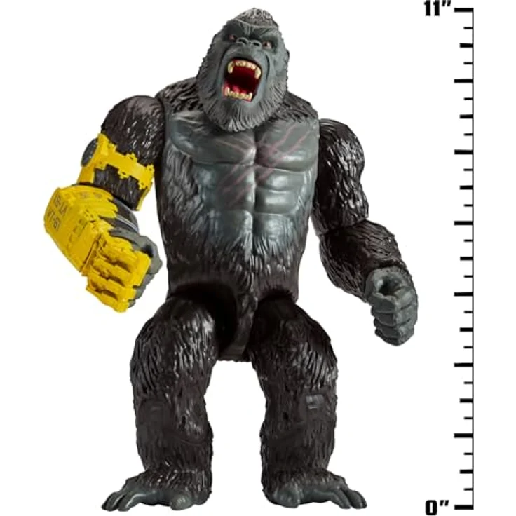 Playmates Toys Godzilla x Kong Giant Kong-Figur, 27,9 cm groß mit Gelenkpunkten und detailliertem Design – Bild 3