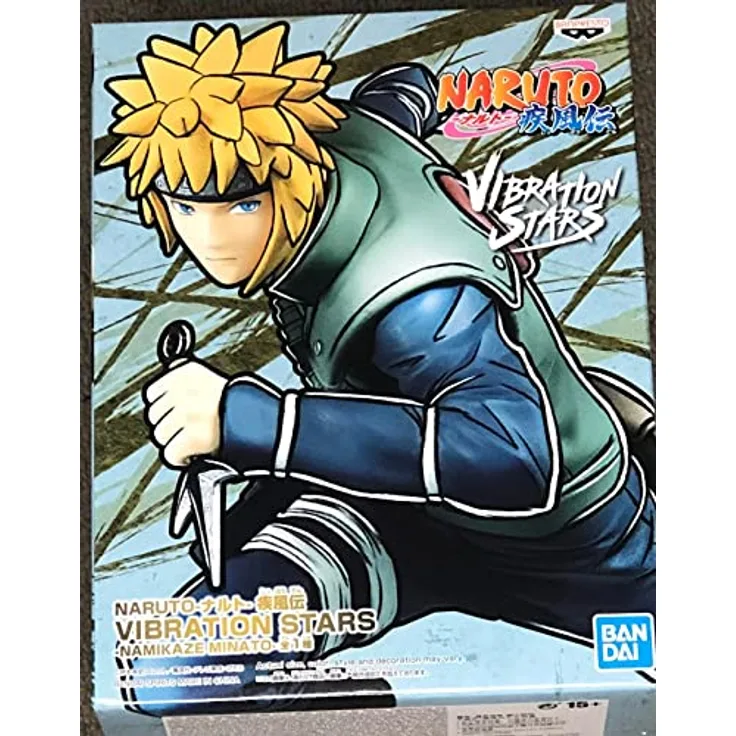 BANPRESTO Vibration Stars: Naruto Shippuden - Minato Namikaze Statue (18cm) (18444)