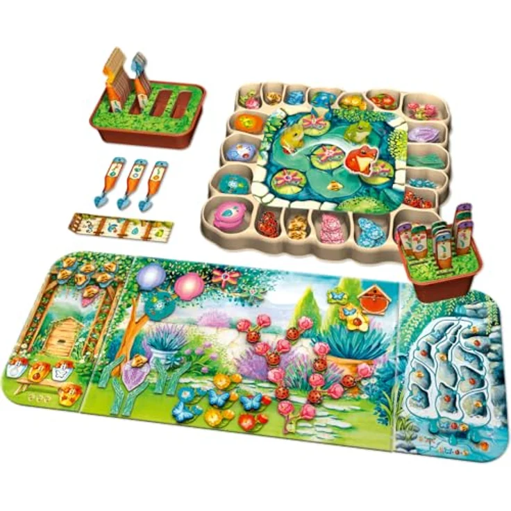 Rebel Pergola Brettspiel, strategisches Gartenbau-Spiel mit Actionauswahl-Mechanik – Bild 3
