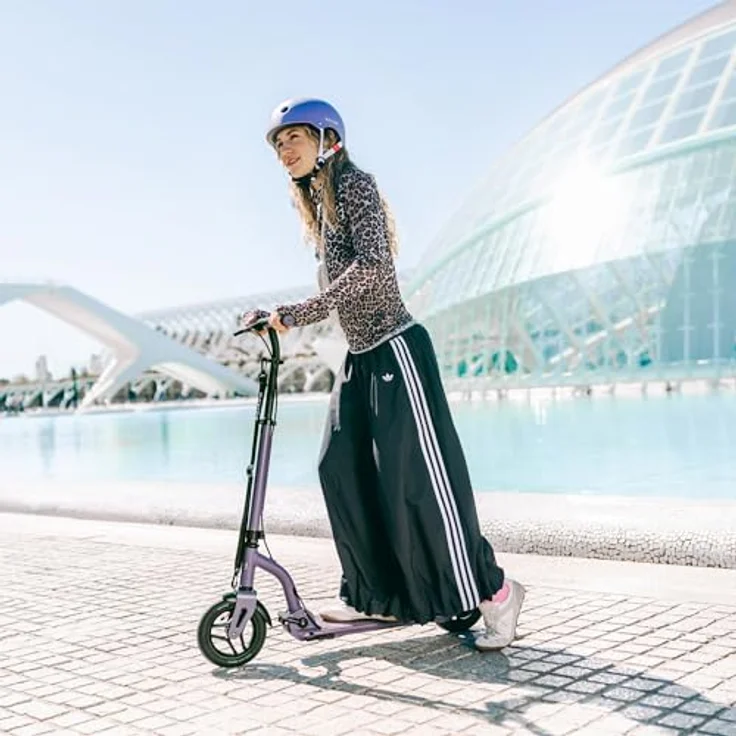 Movino AIR, Faltbarer Scooter mit Trommelbremse und Luftbereifung, für Jugendliche und Erwachsene (145–190 cm), max. Traglast 100 kg – Bild 3