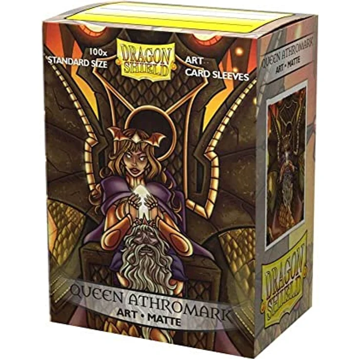 Dragon Shield Limited Edition Art Sleeves Royals - Queen Athromark, 100 CT Premium TCG Sleeves, Smooth & Tough, für Pokémon, Flesh & Blood, One Piece & Magic the Gathering – Bild 1