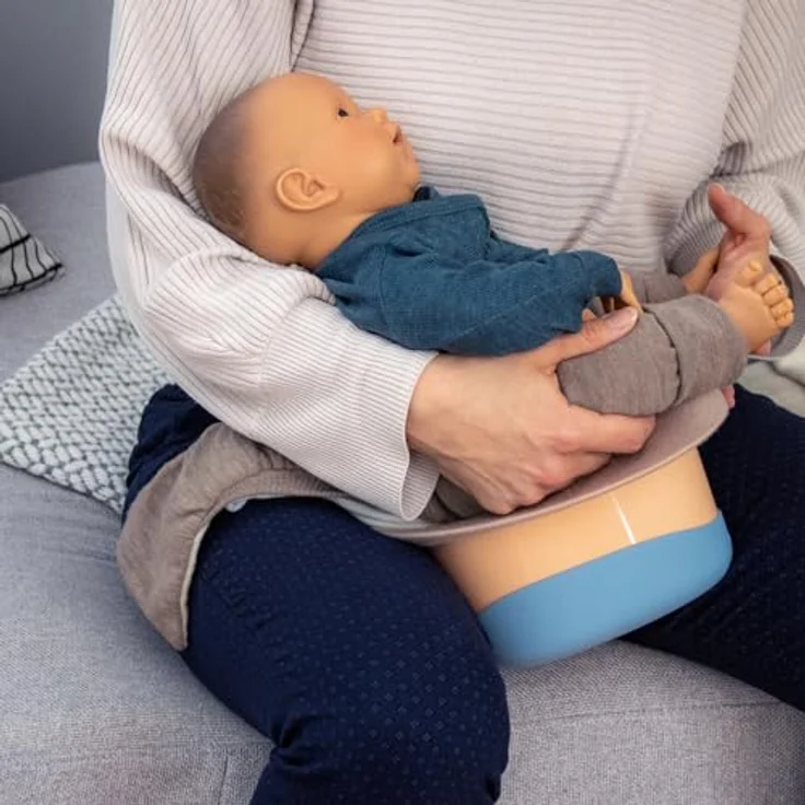 Kindsgut Anti-Rutsch Silikonband für Abhaltetöpfchen, Taubenblau, rutschfestes 100% Silikon für mehr Stabilität und Sicherheit – Bild 3
