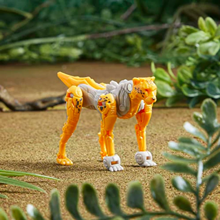 Transformers Transformers: Rise of the Beasts, Beast Battle Masters Cheetor Actionfigur, 7,6 cm, 2 Modi, gelb – Bild 5