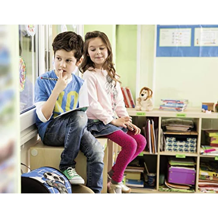 STABILO EASYgraph, Ergonomischer Dreikant-Bleistift für Linkshänder, HB-Mine, petrol, 6er Pack – Bild 5