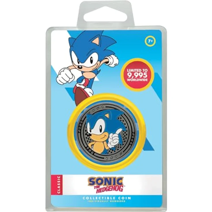 Fanatic Sonic - The Hedgehog Sammelmünze Sonic & Tails, plattierte Oberfläche, weltweit limitiert auf 9.995 Stück, individueller Randnummerierung, im schützenden Acrylcase – Bild 2