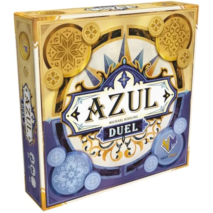 Next Move Games Azul Duel, Familienspiel, Brettspiel für 2 Spieler, ab 10 Jahren, 45 Minuten, Deutsch