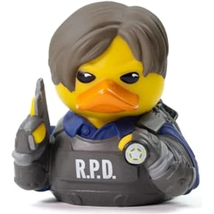 TUBBZ Box-Ausgabe Leon S. Kennedy Sammler-Vinyl-Gummiente Figur - Resident Evil Merchandise - 9 cm groß – Bild 3