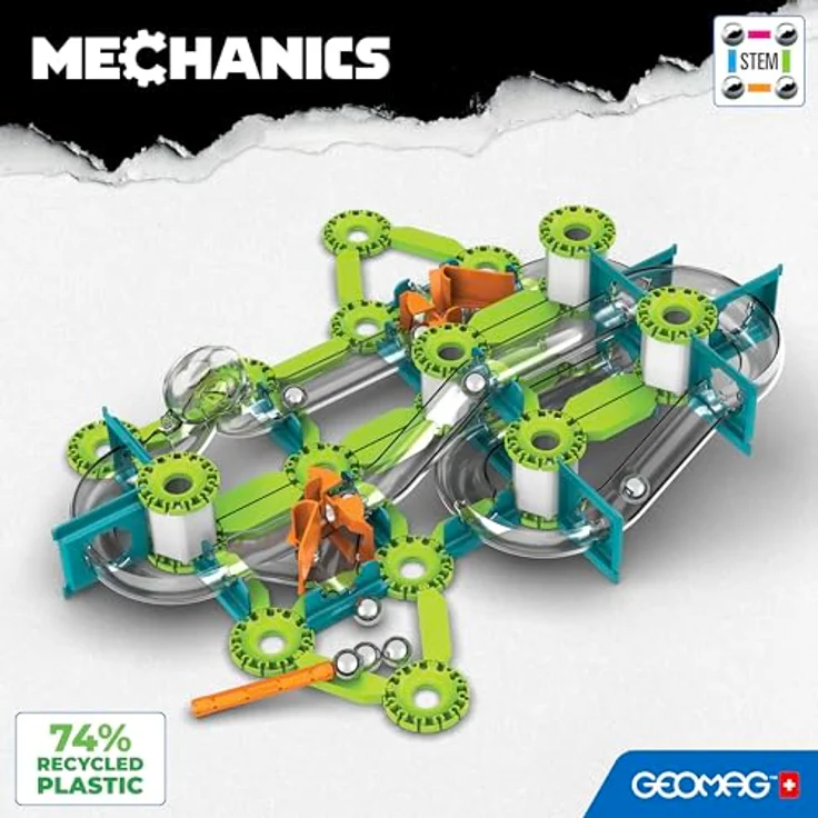 Geomag Mechanics Gravity RE Loops & Turns Neodym-Magnet-Spielzeug 8 Jahr(e) Mehrfarbig Violett Silber - Preisvergleich – Bild 6