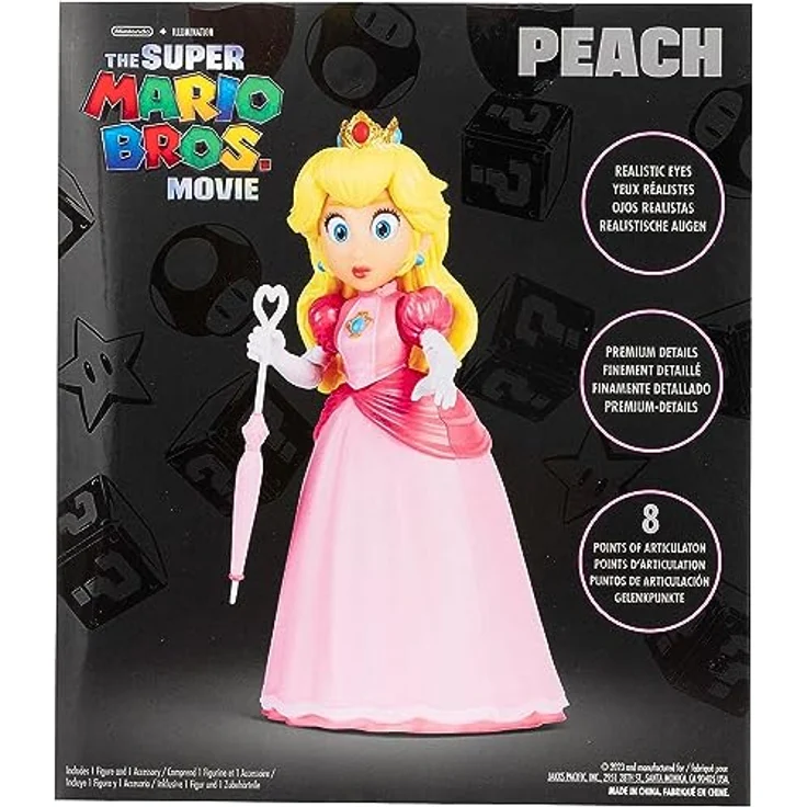 Super Mario Movie Nintendo Peach Figur 13cm – Bild 8