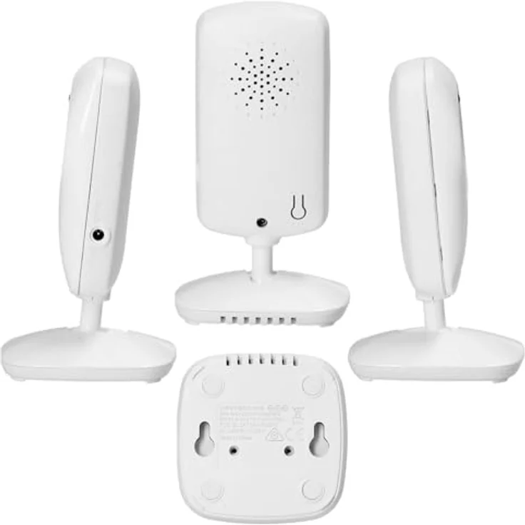Alecto DVM64 Babyphone mit Kamera, 2,4 Zoll Farbdisplay, Nachtsicht, Zwei-Wege-Kommunikation, VOX-Funktion, Temperaturanzeige, 8 Schlaflieder – Bild 5