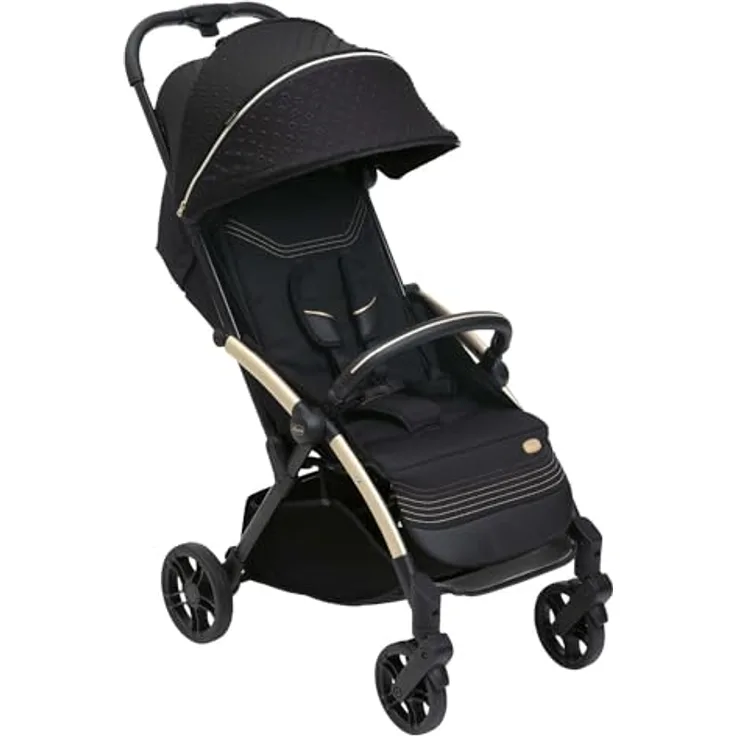 Chicco Buggy Goody Xplus, Schwarz, Einhand-Faltmechanismus, 47x86x106 cm, Kinderwagen