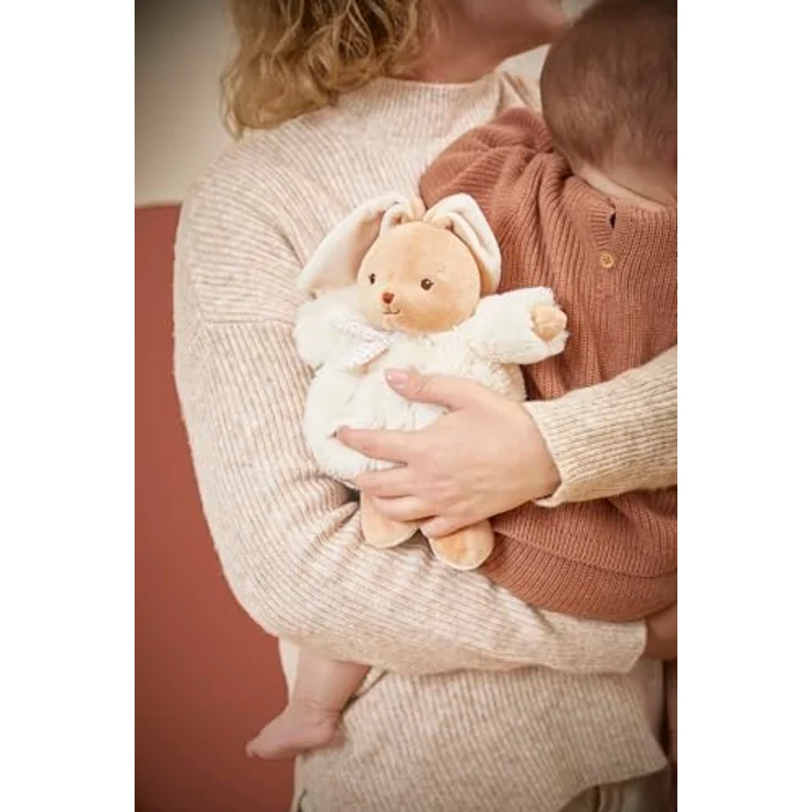 Kaloo Kuscheltier Hase, Plüsch Creme, extra weich und nachhaltig, 17 cm – Bild 4