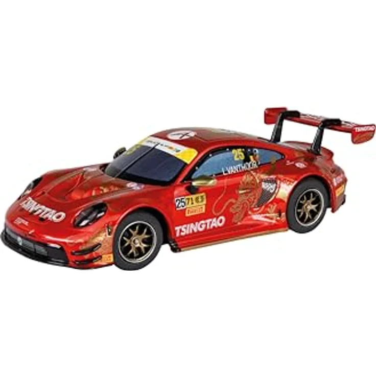 Carrera Hybrid Porsche 911 GT3 R 'Absolute Racing, No.25' Macao, 1:50 Maßstab, realistische App-Steuerung, schnellladefähiger Lithium-Akku – Bild 1