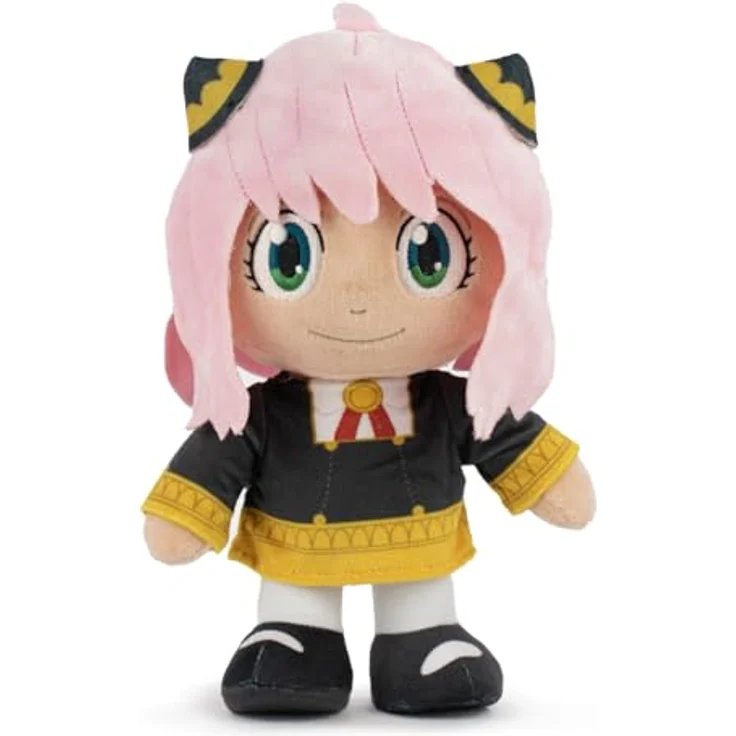 BARRADO Spy x Family Plüschtier Anya Forger, offiziell lizenziertes Kuscheltier, 26 cm – Bild 1