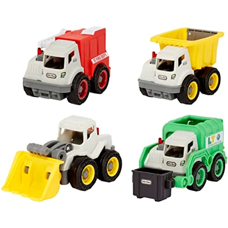 little tikes 659409EUC Dirt Diggers Mini-KIPPLASTER-Realistisches Bausstellenfahrzeug-Robustes Spielauto für Drinnen und Draußen-Leicht zu Halten-REGT die Fantasie an-Für Kinder ab 2 Jahren – Bild 6