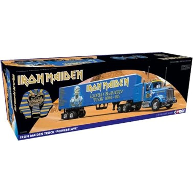 Corgi CC55704 Heavy Metal Truck, Druckguss-Modellfahrzeug im Maßstab 1:50, Iron Maiden Powerslave Edition, detailgetreu und hochwertig verarbeitet – Bild 2