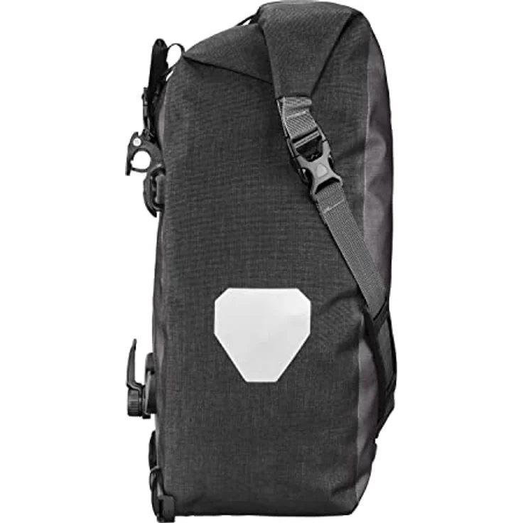 Ortlieb Unisex Gepäckträgertasche Back-roller Plus Ql2.1 Paar Radtaschen Travel, granit-schwarz 2x 20 l., 32 x 17 42 cm 40 Liter EU – Bild 4