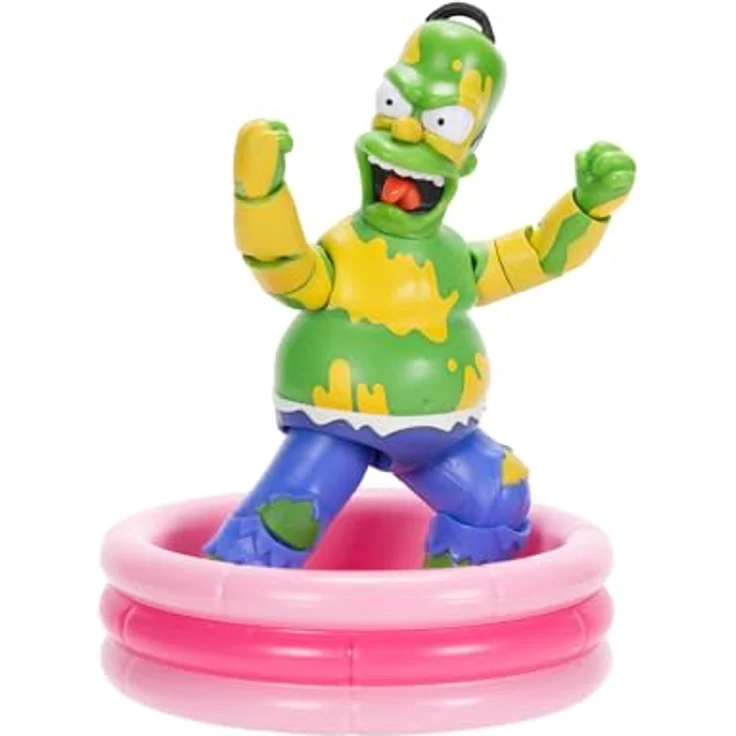 Jakks Pacific Simpsons Premium Actionfigur Furious Homer, 13 cm mit Zubehör in Blisterverpackung – Bild 4