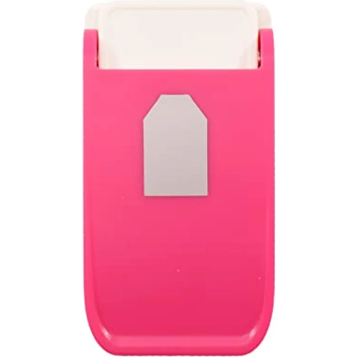 Vaessen Creative Motivstanzer Heavy Duty Tags und Labels, 2,5 x 1,7 cm, für Papier, PVC, Kork und mehr, benutzerfreundlich und langlebig – Bild 1