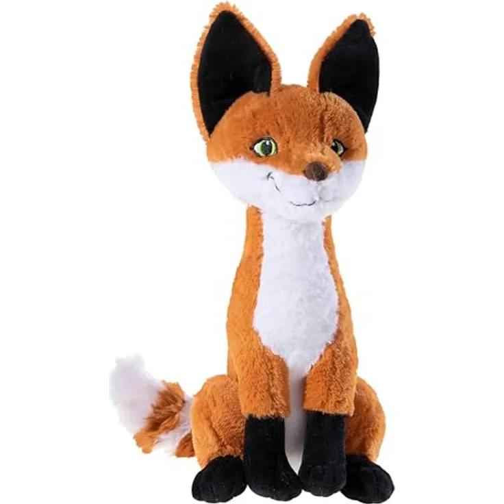 Schule der Magischen Tiere 620070 Rabbat Fuchs Plüschtier, Braun - Kuscheltier mit magischem Fuchs, Rabbat