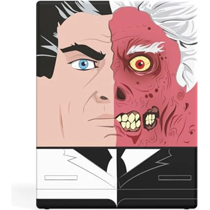 DC Comics Squaroes Squaroe Batman: Gotham City GC011 – Two-Face, Sammelbox für bis zu 100 Karten, Deutschland – Bild 7