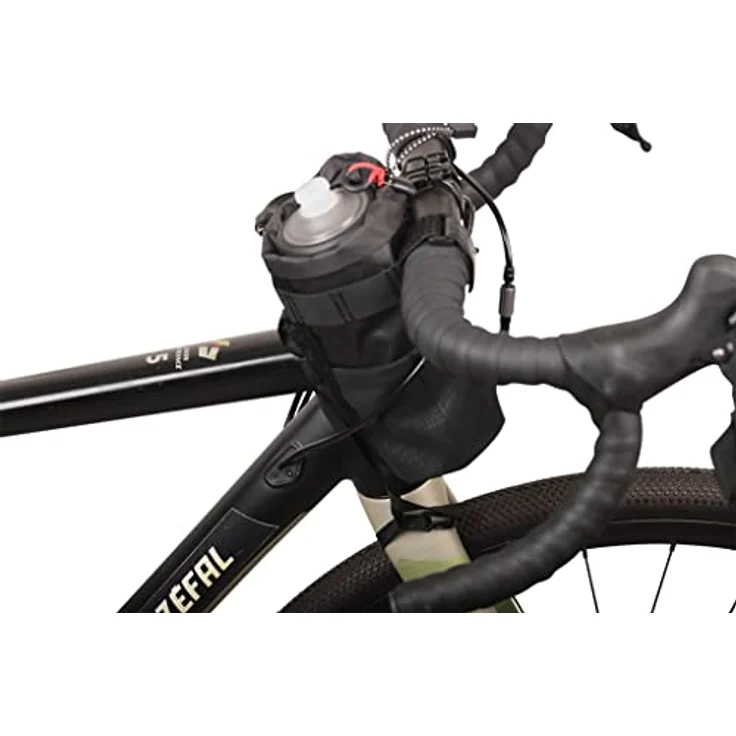 ZEFAL Z Adventure Pouch Bag - Erweiterbare Fahrradlenkertasche Bikepacking - Schwarz, 1.1l – Bild 2