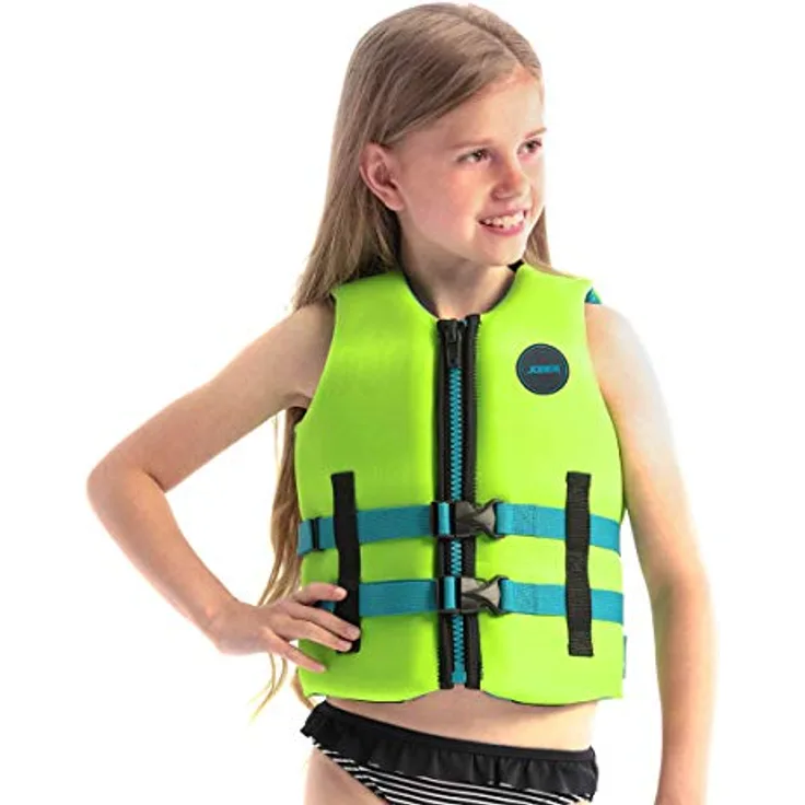 Jobe Schwimmweste Kinder / Youth Neoprene Schwimmweste Vest green, Aufprallschutz und bequeme Passform
