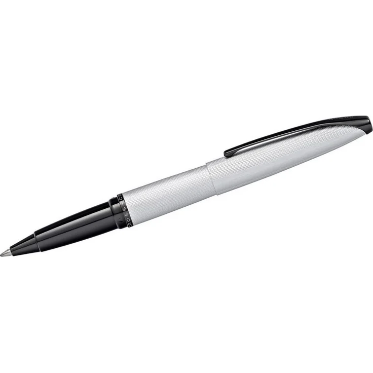 OTTO Füllfederhalter Rollerball ATX Chrom Diamantmuster Gel-Tinte Geschenkbox