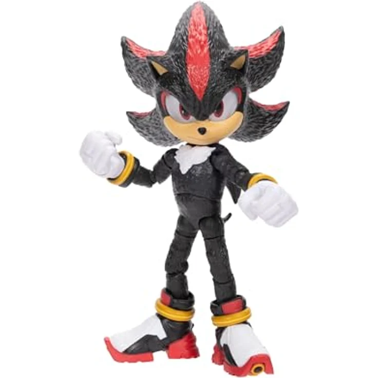 Sonic The Hedgehog Sonic 3 Movie 12,7 cm Actionfigur Shadow, hohe Qualität, ideales Geschenk für Spiel und Phantasie – Bild 3