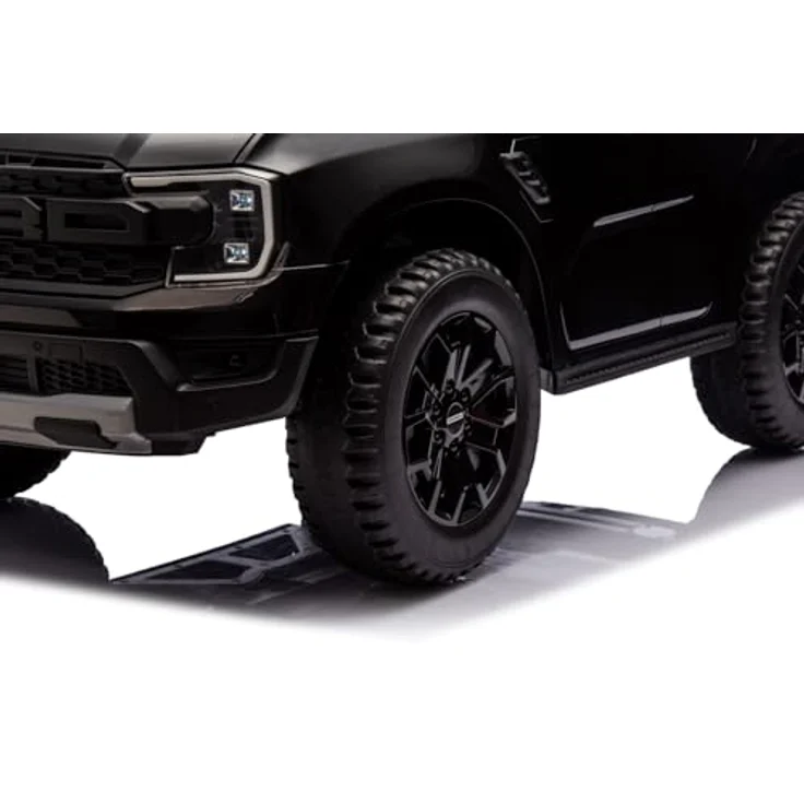 Sun Baby Ford Raptor Kinder Elektroauto, SUV mit 12V Akku, Fernbedienung, MP3 Sound, ab 3 Jahren, schwarz – Bild 2