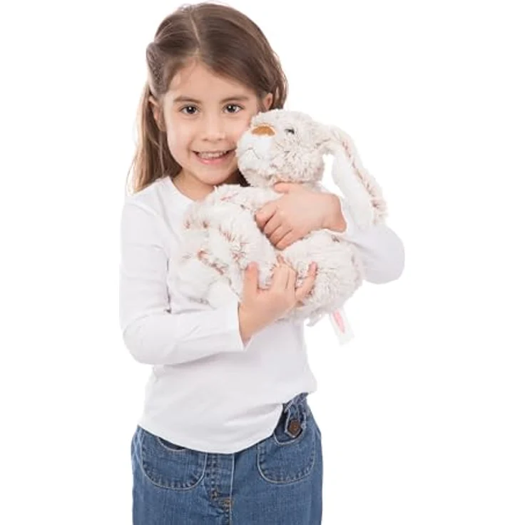 Melissa & Doug Hasen-Plüschtier Teddy | Großer Teddybär Stofftiere für Mädchen | Kuscheltier Hase Teddy | Stofftiere für Mädchen | Hasen-Plüschtiere für Mädchen & Jungen ab 3 Jahren. Ostergeschenke – Bild 6