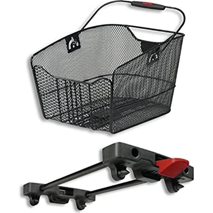 KLICKfix Fahrradkorb CITYMAX KORB FÜR RACKTIME, 0319R, 36 x 23 x 22.5 cm