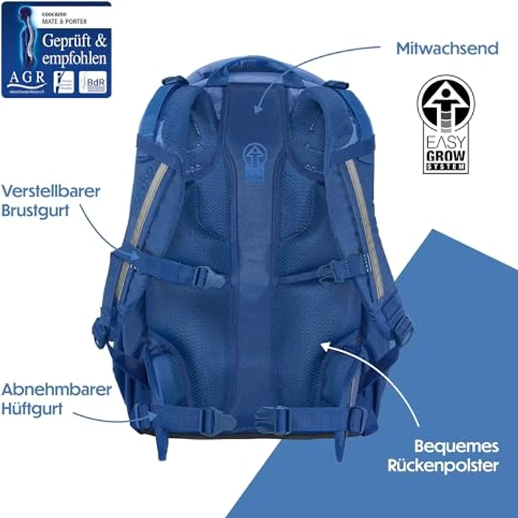 Coocazoo Mate All Blue – Bild 4