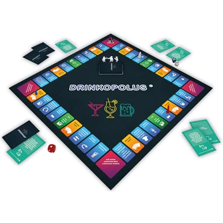 Gomazing Die ultimative Partyspielesammlung, 33 lustige Brett-, Karten- & Würfelspiele für 2 bis 69 Spieler, ideal für Zuhause, Freunde & Familie – Bild 3