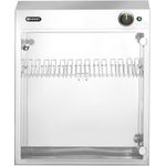 HENDI UV Sterilisator für 14 Messer, UV-Licht, 230V, 25W, Edelstahl und Plexiglas (PMMA), kompakte Abmessungen 510x160x610mm