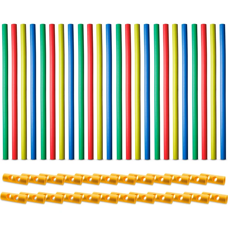 Sport-Thieme Schwimmhilfe Comfy-Noodle Set, mit vielen Kombinationsmöglichkeiten, gelb