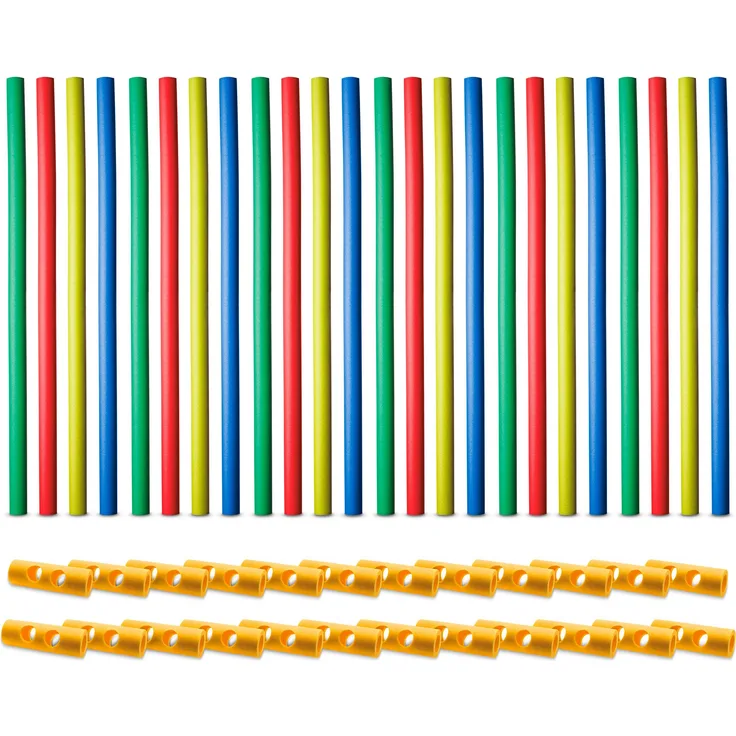 Sport-Thieme Schwimmhilfe Comfy-Noodle Set, mit vielen Kombinationsmöglichkeiten, gelb