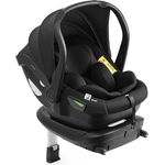 Hauck Babyschale Drive N Care, i-Size, mit Base und Neugeborenen-Einlage, grau
