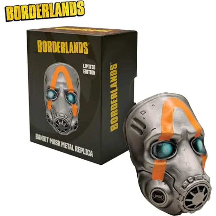 Fanattik Borderlands Bandit Mask, detailgetreue Replik für authentisches Cosplay, limitiert auf 5000 Stück, One Size – Bild 3