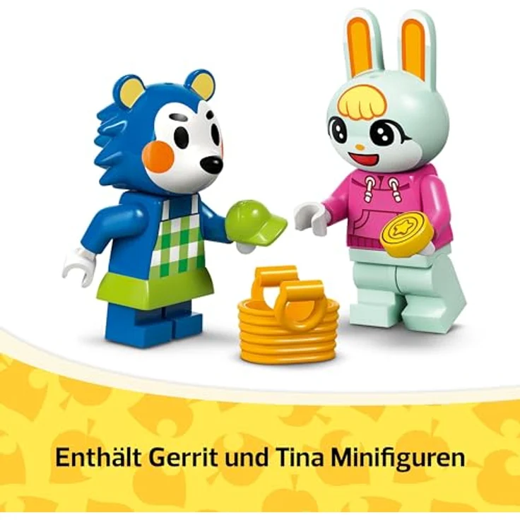 LEGO Animal Crossing Die Schneiderei der Schneiderschwestern, Bauset für kreative Rollenspiele, Geschenk ab 6 Jahren, Abenteuer Spielset 77055 – Bild 4