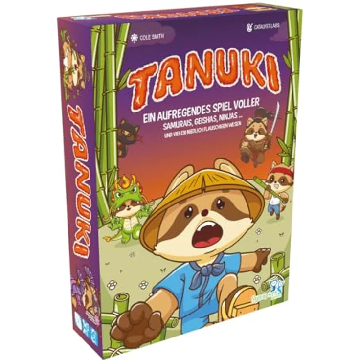 Heidelberger Tanuki, Kartenspiel für 3-6 Spieler, ab 7 Jahren, Spieldauer 20 Minuten